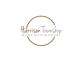 Harrison Township Hunt & Fish club logo design by bricton