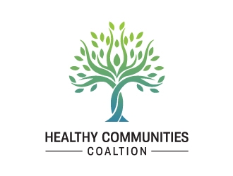 Healthy Communities Coaltion logo design by nehel