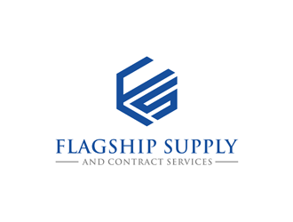 Flagship Supply and Contract Services logo design by alby