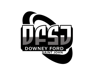 Downey Ford Saint John logo design by bougalla005