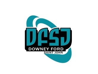 Downey Ford Saint John logo design by bougalla005