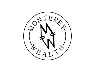 Monterey Wealth logo design by naldart