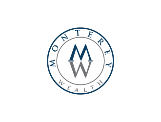 Monterey Wealth logo design by oke2angconcept