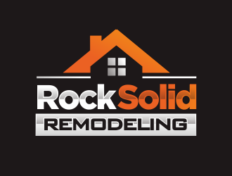 Rock Solid Remodeling  logo design by YONK