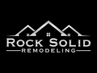 Rock Solid Remodeling  logo design by abss