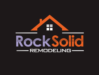 Rock Solid Remodeling Logo Design - 48hourslogo