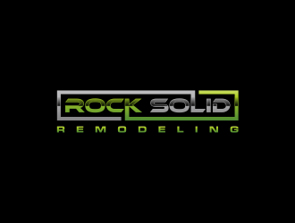 Rock Solid Remodeling  logo design by ammad
