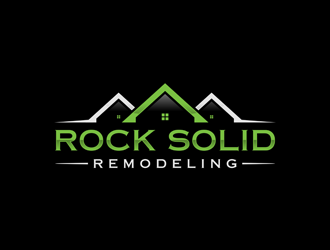 Rock Solid Remodeling  logo design by ndaru