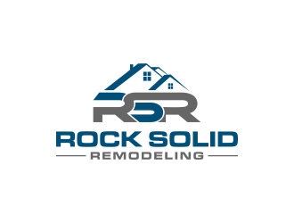 Rock Solid Remodeling  logo design by kaylee