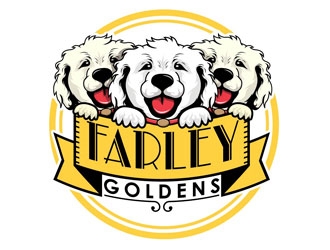 Farley Goldens logo design by shere