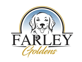 Farley Goldens logo design by DreamLogoDesign