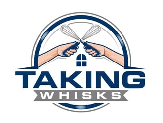 Taking Whisks logo design by DreamLogoDesign