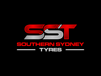 Southern sydney tyres  logo design by haidar