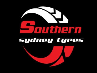 Southern sydney tyres  logo design by Suvendu