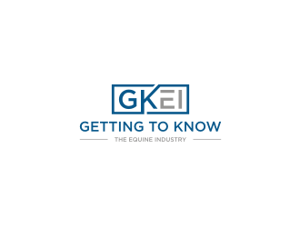 Getting To Know The Equine Industry (GKEI) logo design by vostre