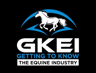 Getting To Know The Equine Industry (GKEI) logo design by CreativeMania