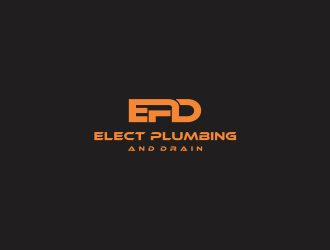 Elect Plumbing and Drain logo design by santrie