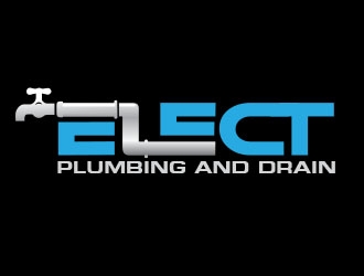 Elect Plumbing and Drain logo design by Sorjen