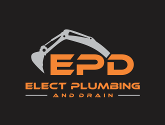 Elect Plumbing and Drain logo design by santrie