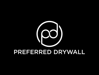 Preferred Drywall logo design by dewipadi