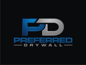 Preferred Drywall logo design by agil