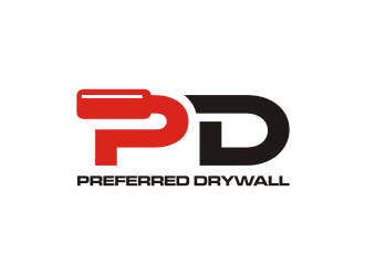 Preferred Drywall logo design by R-art