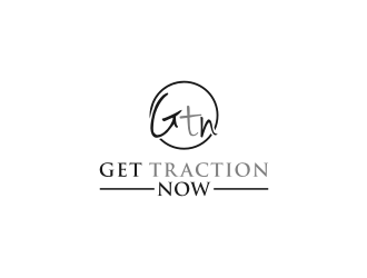 Get Traction Now logo design by bricton