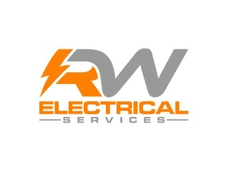RW Electrical Services logo design by agil