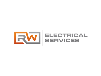 RW Electrical Services logo design by bomie