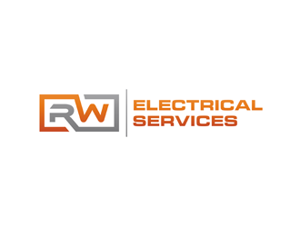 RW Electrical Services logo design by bomie