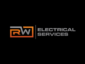 RW Electrical Services logo design by bomie