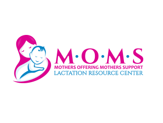 MOMS Lactation Resource Center logo design by schiena
