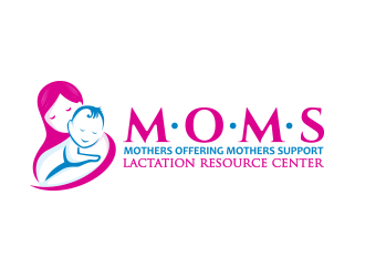 MOMS Lactation Resource Center logo design by schiena