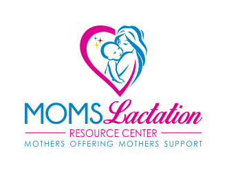 MOMS Lactation Resource Center logo design by done