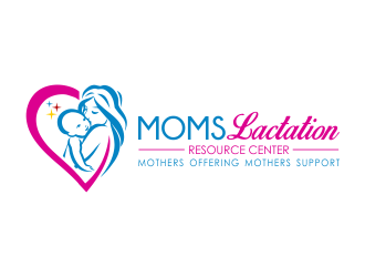 MOMS Lactation Resource Center logo design by done