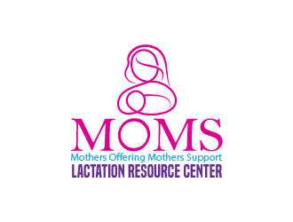 MOMS Lactation Resource Center logo design by reight