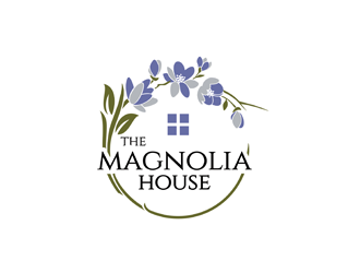 The Magnolia House logo design by logolady