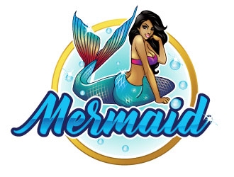 Mermaid logo design by invento