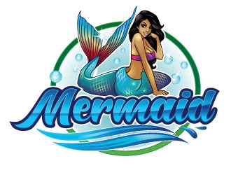 Mermaid logo design by invento
