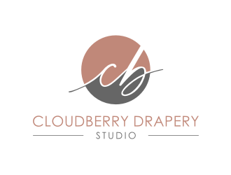 Cloudberry Drapery Studio logo design by asyqh