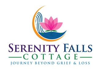 Serenity Falls Cottage logo design by shere