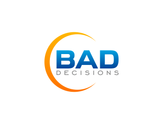 BAD Decisions logo design by ubai popi