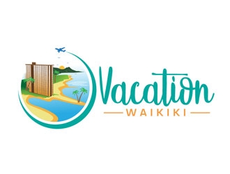 Vacation-Waikiki logo design by LogoInvent