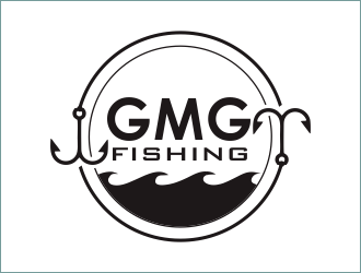GMG Fishing logo design by YONK
