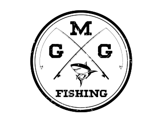 GMG Fishing logo design by schiena
