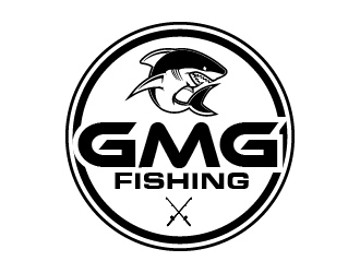 GMG Fishing logo design by usef44