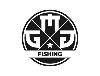 GMG Fishing logo design by fastsev