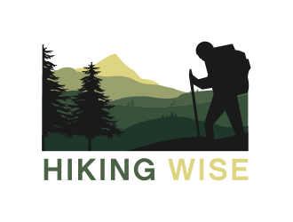HikingWise logo design by Kanya