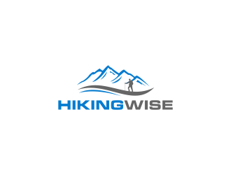 HikingWise logo design by kaylee