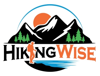 HikingWise logo design by ruki